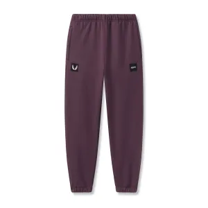 0655. Tech-Terry™ Oversized Sweats - Deep Purple "Patch" 0655. Tech-Terry™ Oversized Sweats - Deep Purple "Patch"