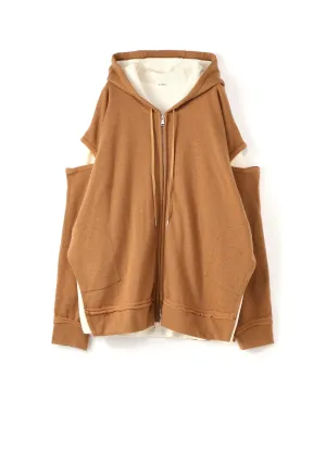 1/16 Double Jersey A Layered Sleeve Parka 1/16 Double Jersey A Layered Sleeve Parka