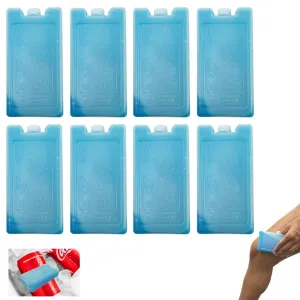 8 Cold Ice Packs Reusable Lunch Boxes Bag Coolers Food Freezer Pain Relief Small 8 Cold Ice Packs Reusable Lunch Boxes Bag Coolers Food Freezer Pain Relief Small