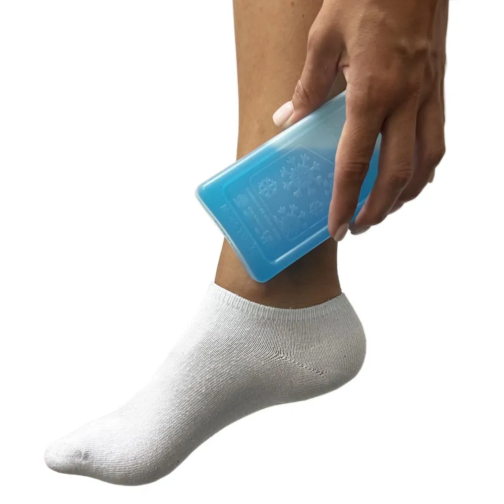 8 Cold Ice Packs Reusable Lunch Boxes Bag Coolers Food Freezer Pain Relief Small