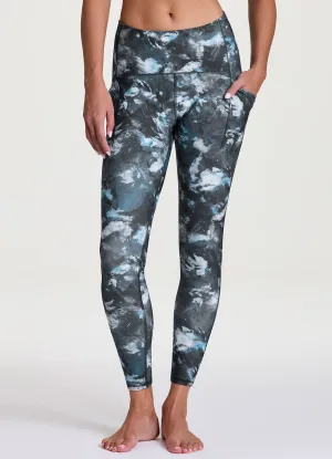 Abstract Blooms Tech Flex Legging Abstract Blooms Tech Flex Legging