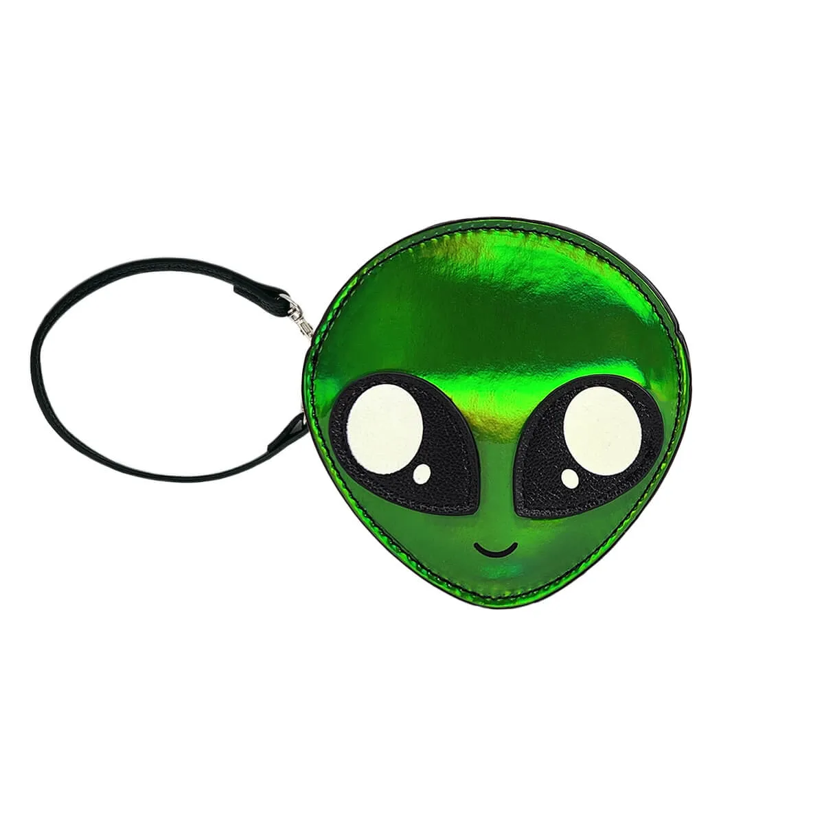 Alien Face Mini Wristlet