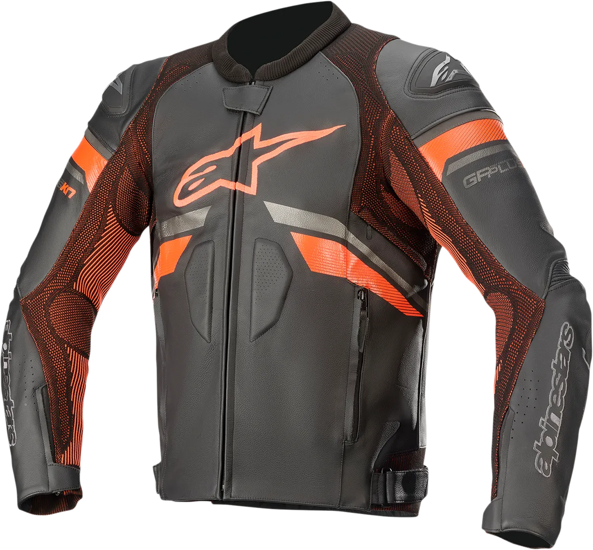 ALPINESTARS GP Plus R v3 Rideknit? Leather Jacket
 - Black/Red Fluo - US 48 / EU 58 3100321-1030-58