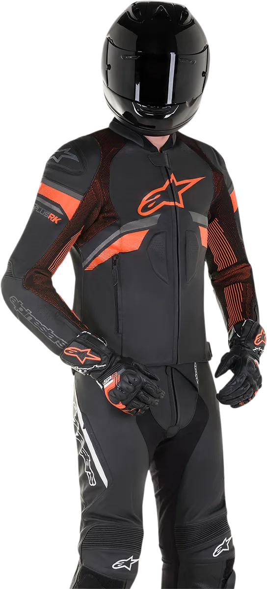 ALPINESTARS GP Plus R v3 Rideknit? Leather Jacket
 - Black/Red Fluo - US 48 / EU 58 3100321-1030-58