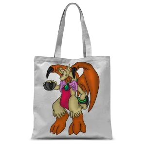 Angechardragon Classic Sublimation Tote Bag Angechardragon Classic Sublimation Tote Bag