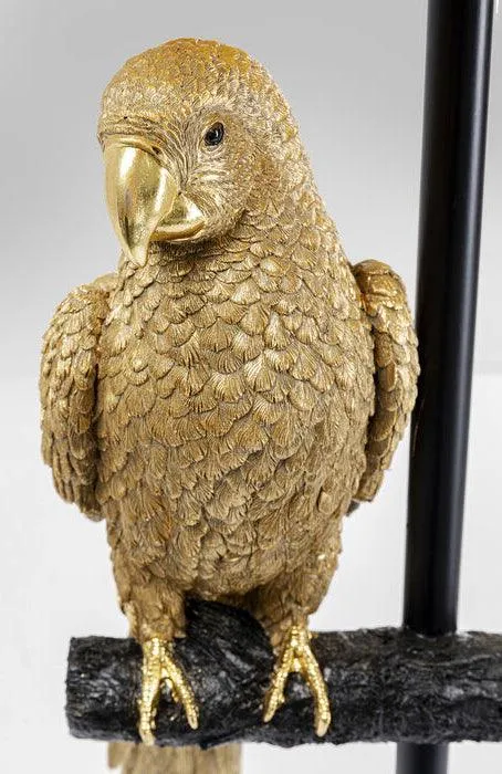 Animal Parrot Gold Floor Lamp