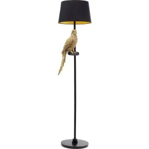 Animal Parrot Gold Floor Lamp