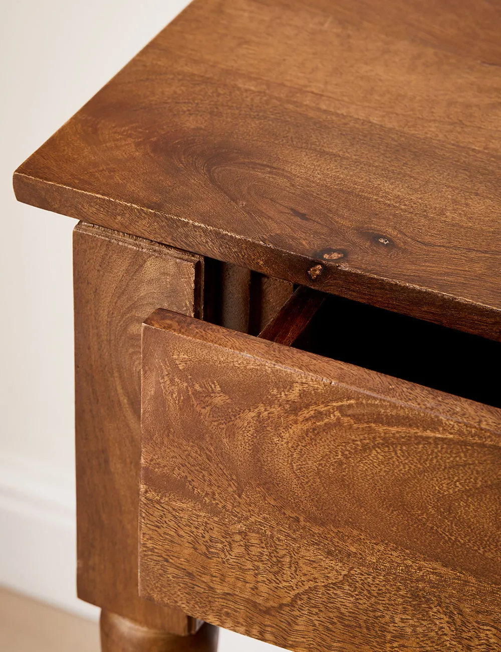 Antique Style Mango Wood Console Table