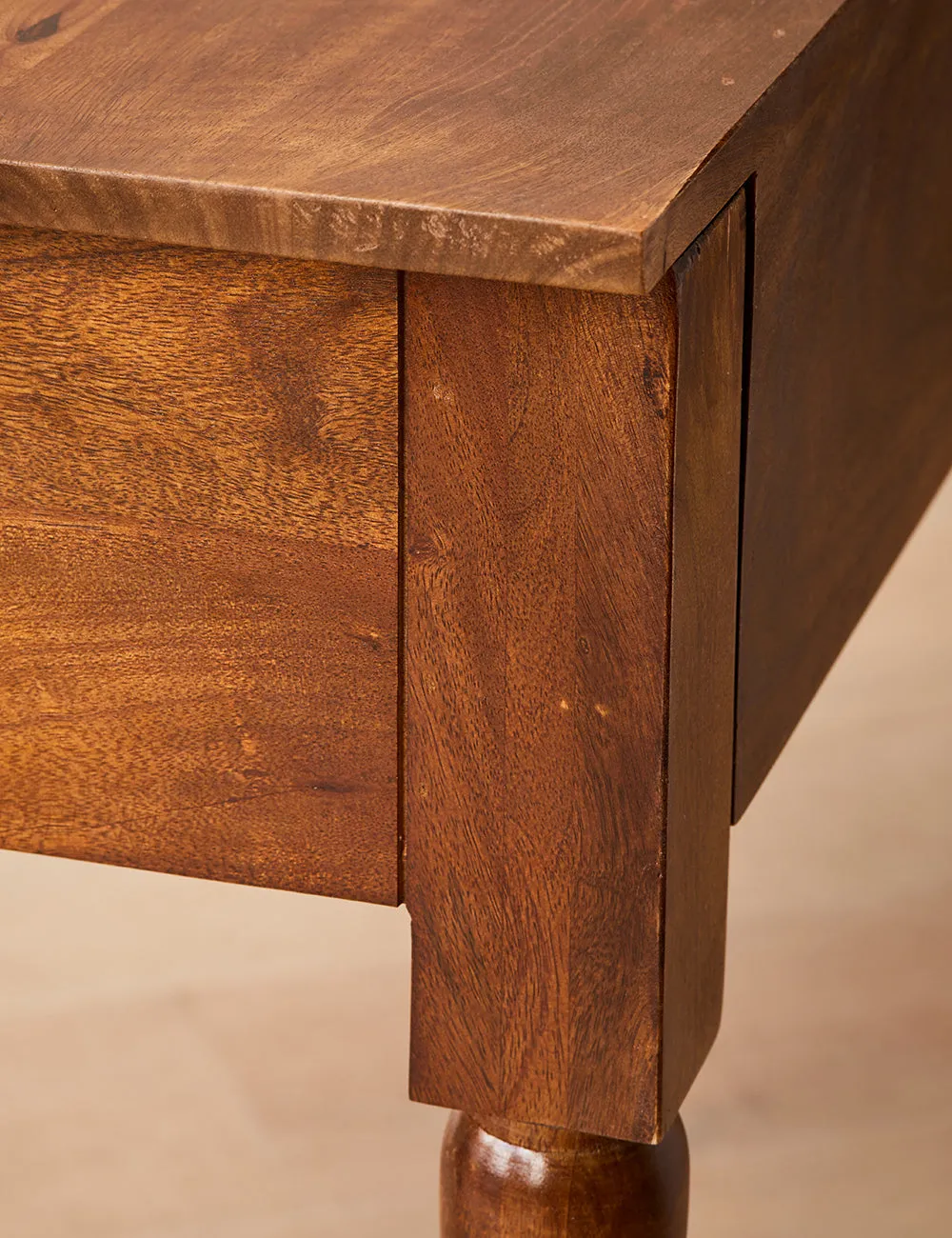 Antique Style Mango Wood Console Table