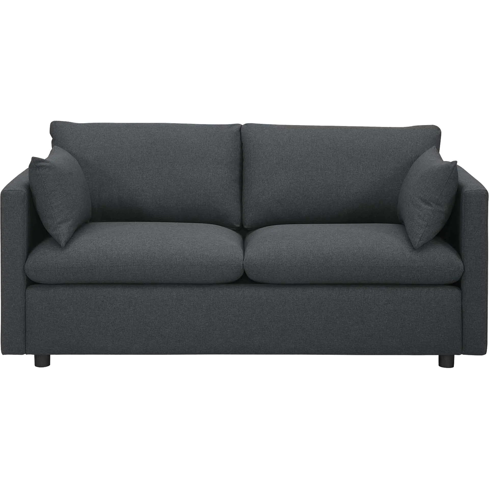 Antonio Upholstered Fabric Sofa Gray