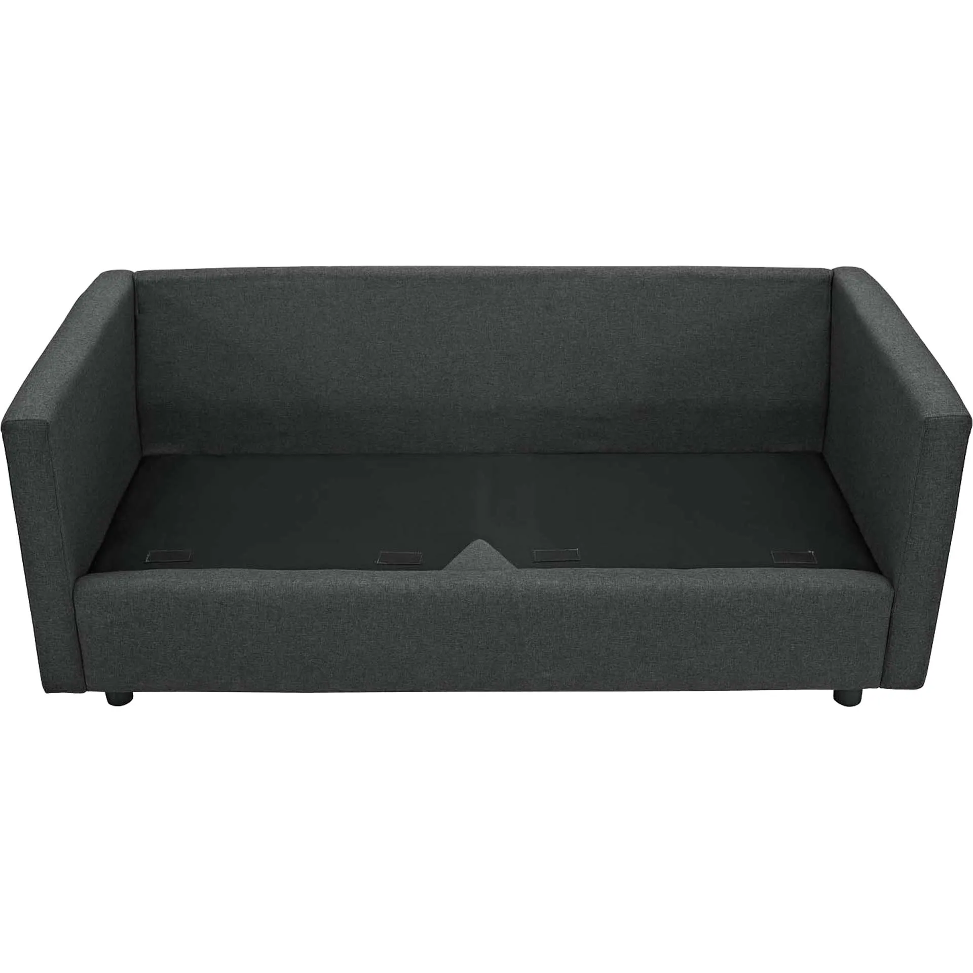 Antonio Upholstered Fabric Sofa Gray
