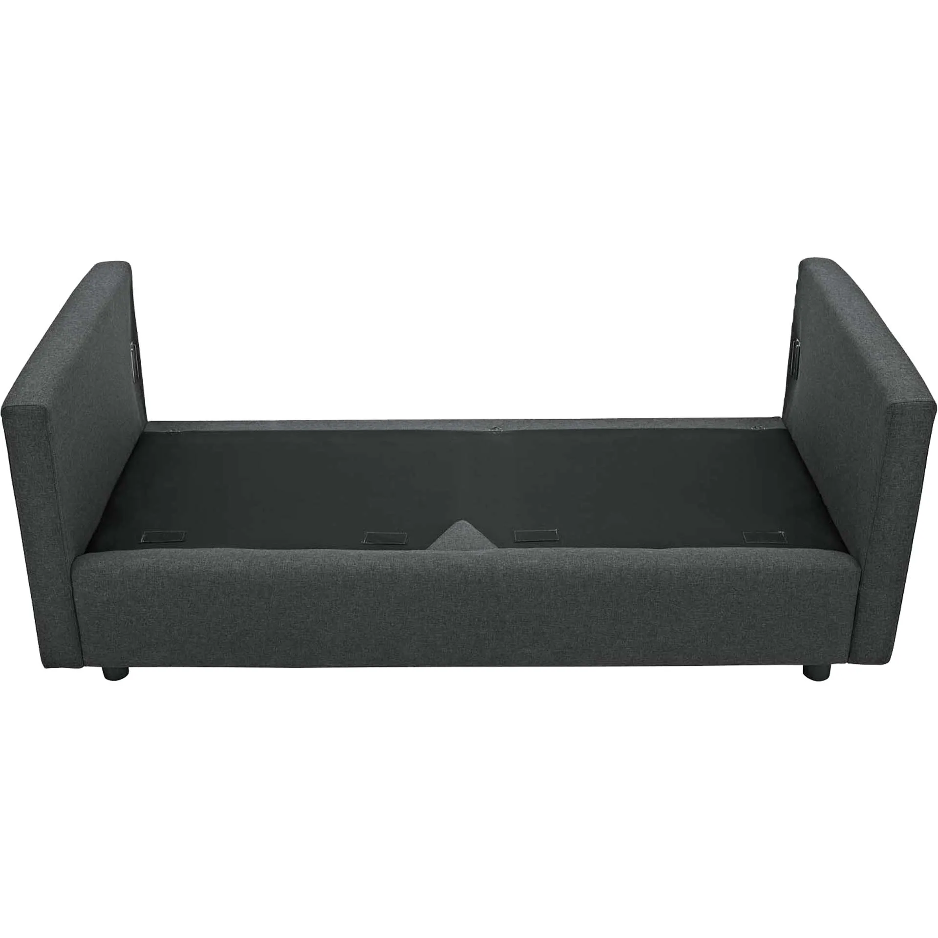 Antonio Upholstered Fabric Sofa Gray