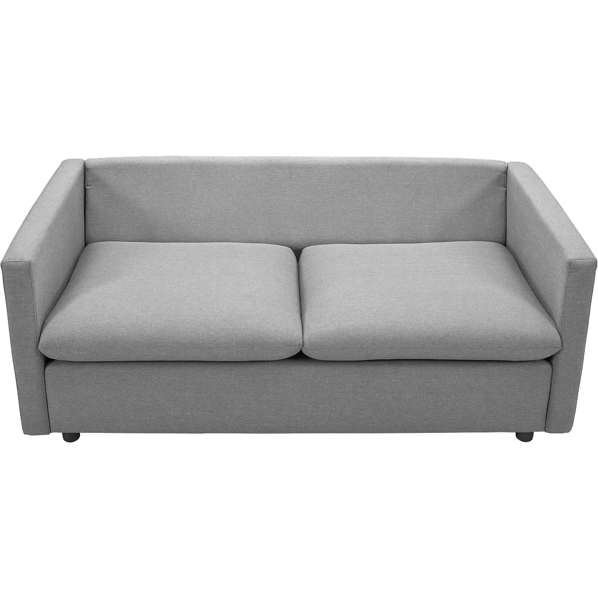 Antonio Upholstered Fabric Sofa Light Gray