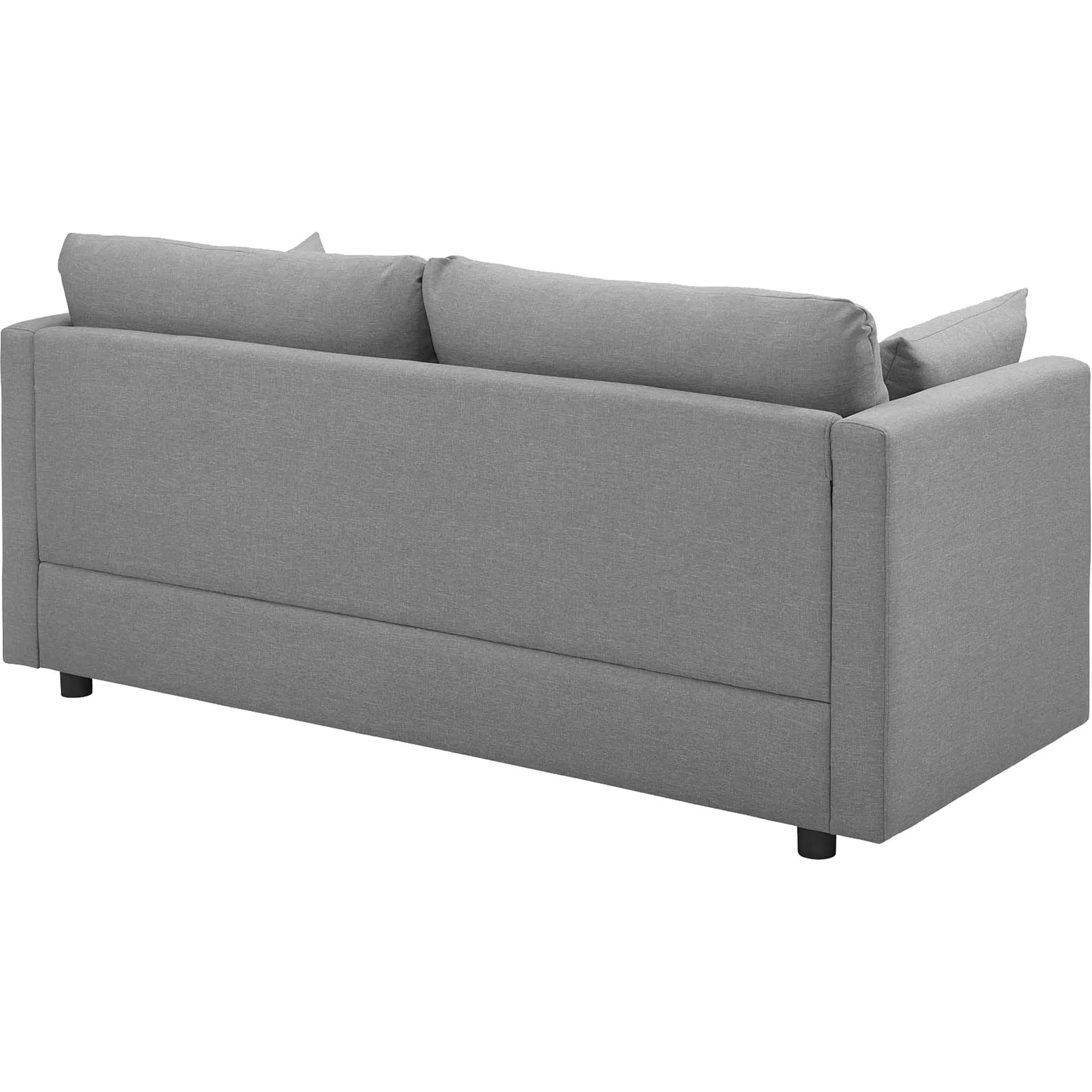 Antonio Upholstered Fabric Sofa Light Gray