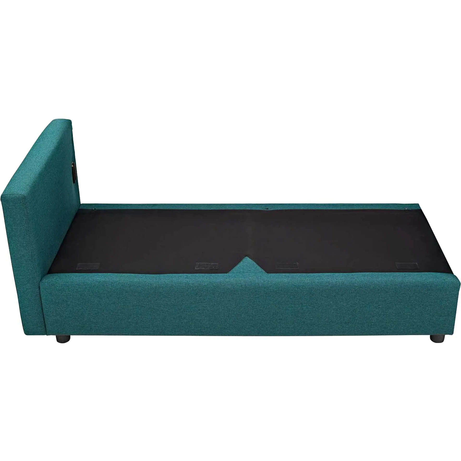 Antonio Upholstered Fabric Sofa Teal