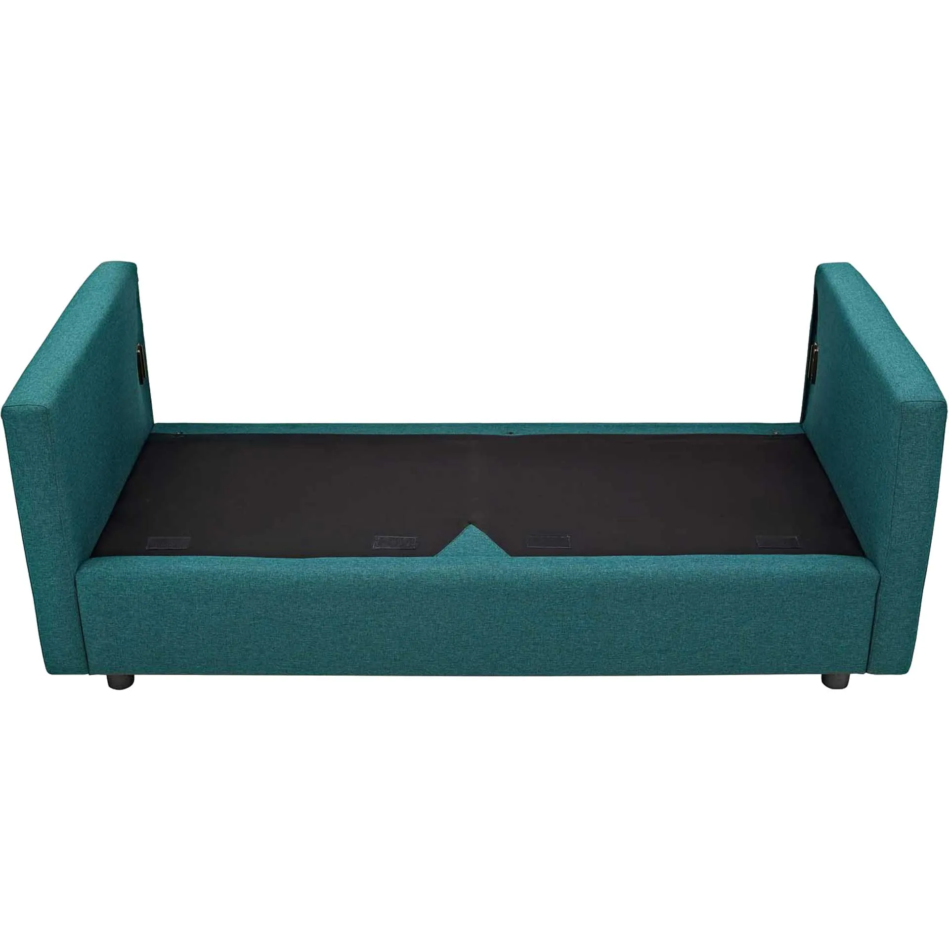 Antonio Upholstered Fabric Sofa Teal