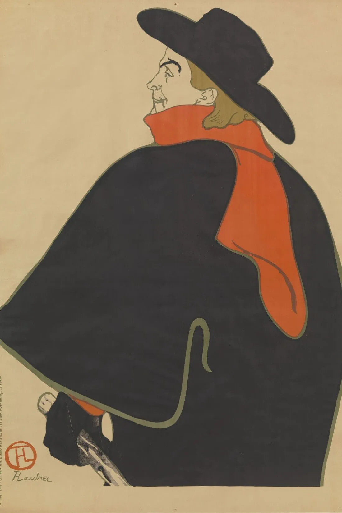 Aristide Bruant, at His Cabaret - Canvas Prints