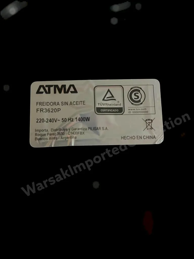 ATMA Air Fryer 3.6L