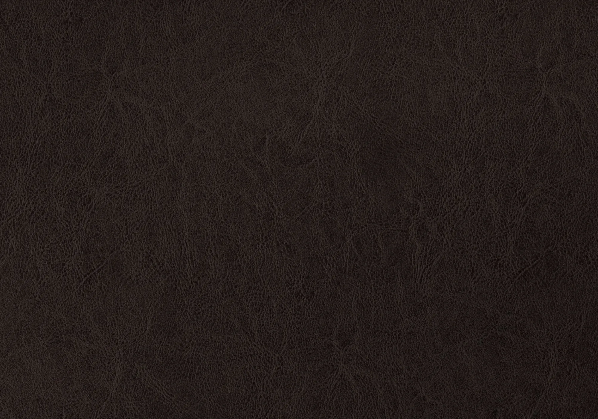 Bed - Queen Size / Brown Leather-Look Headboard Only
