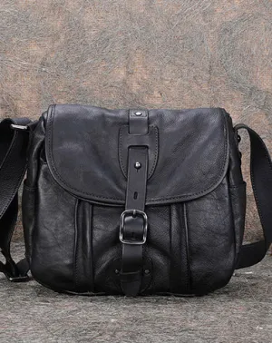 Best Black Gray Leather Womens Shoulder Bag Vintage School Messenger Bag for Ladies Best Black Gray Leather Womens Shoulder Bag Vintage School Messenger Bag for Ladies