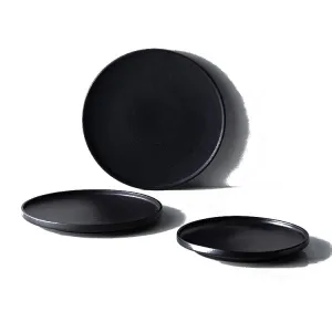Black Matte Flat Plate Black Matte Flat Plate