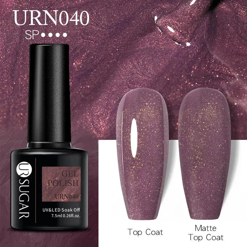Black Red Glitter UV Gel Nail Polish: Dazzle with Professional Quality