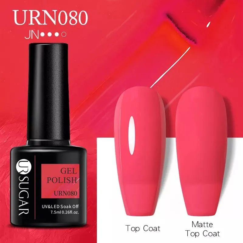 Black Red Glitter UV Gel Nail Polish: Dazzle with Professional Quality