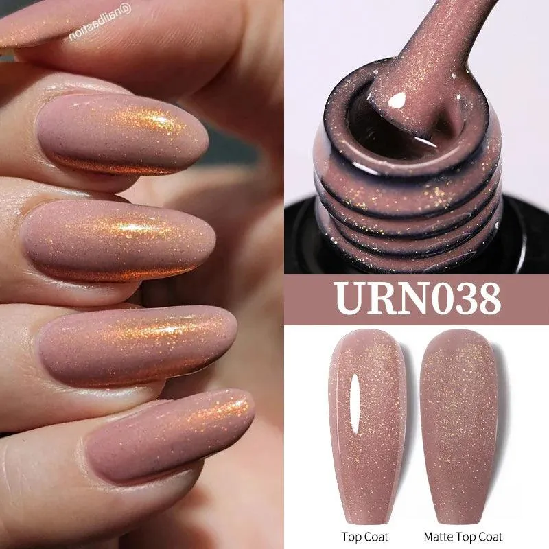 Black Red Glitter UV Gel Nail Polish: Dazzle with Professional Quality