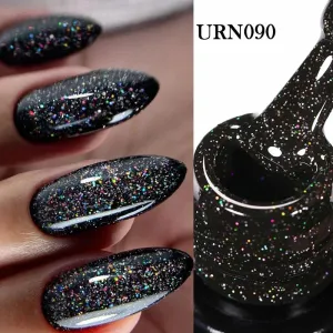 Black Red Glitter UV Gel Nail Polish: Dazzle with Professional Quality Black Red Glitter UV Gel Nail Polish: Dazzle with Professional Quality