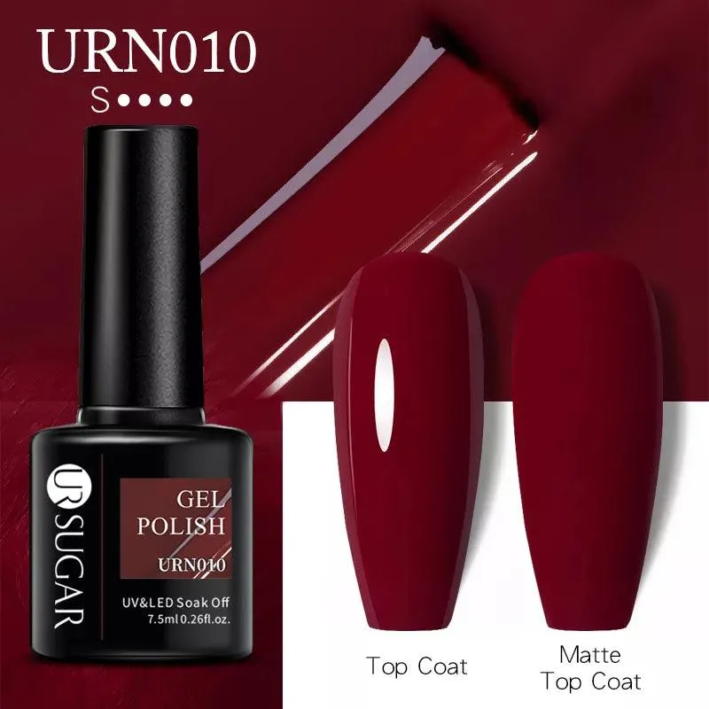 Black Red Glitter UV Gel Nail Polish: Dazzle with Professional Quality
