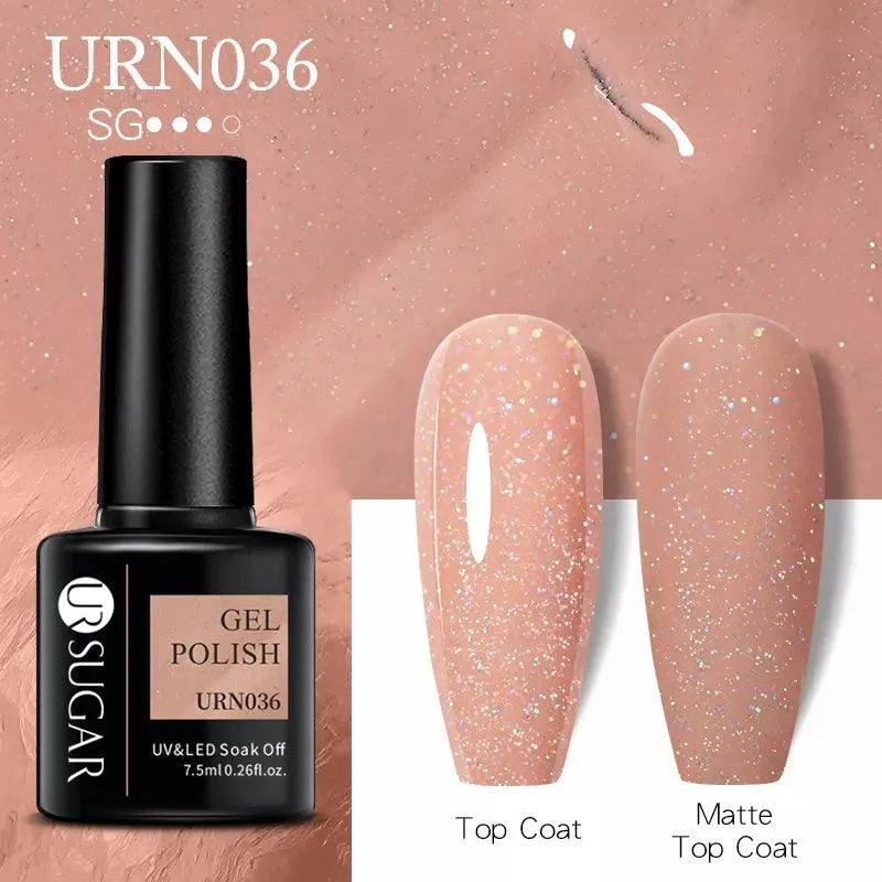 Black Red Glitter UV Gel Nail Polish: Dazzle with Professional Quality