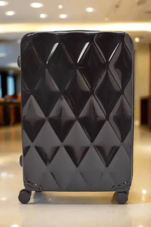 Black Textured Trolley Luggage 28 Inch Black Textured Trolley Luggage 28 Inch