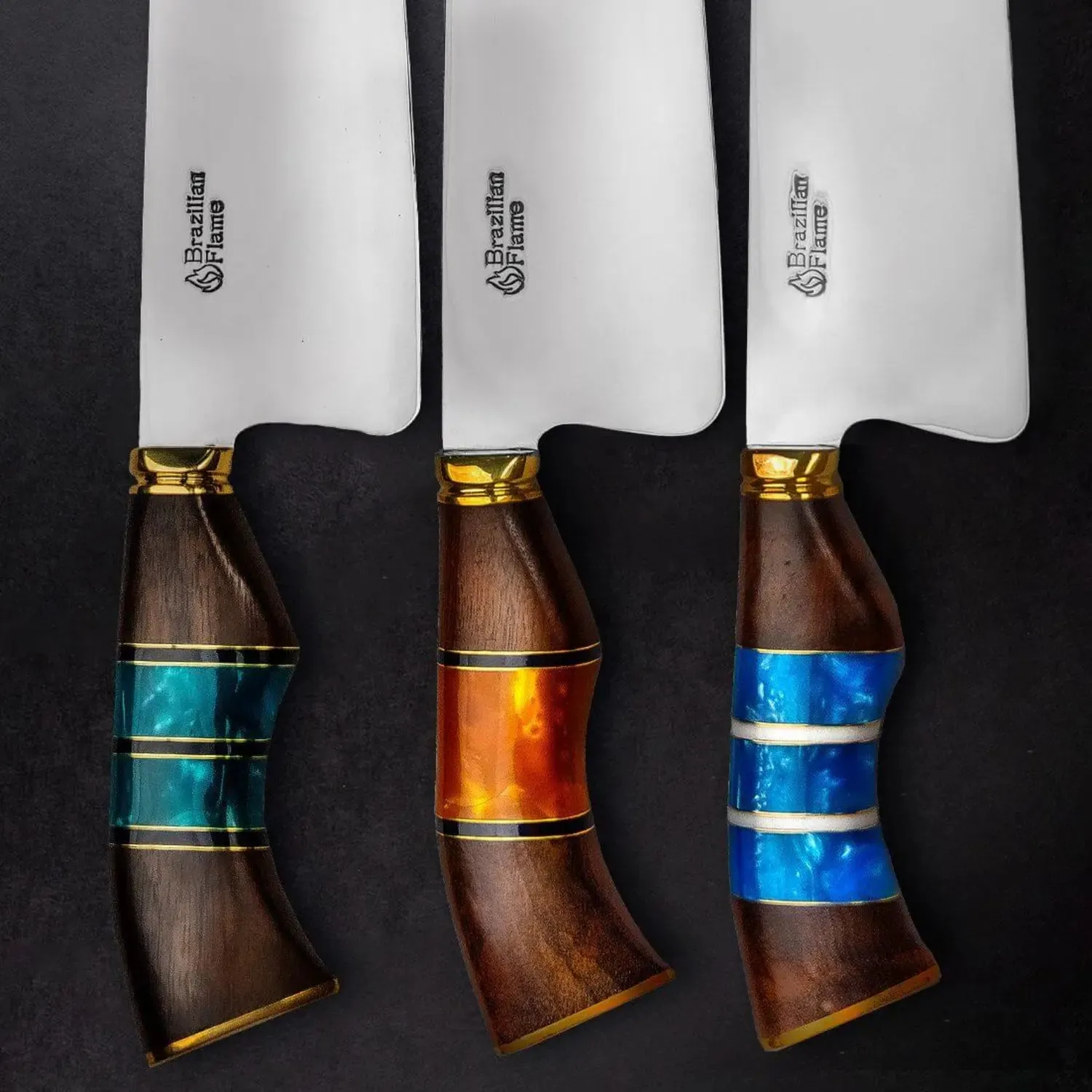 Brazilian Flame Chef's Knife - Picanha