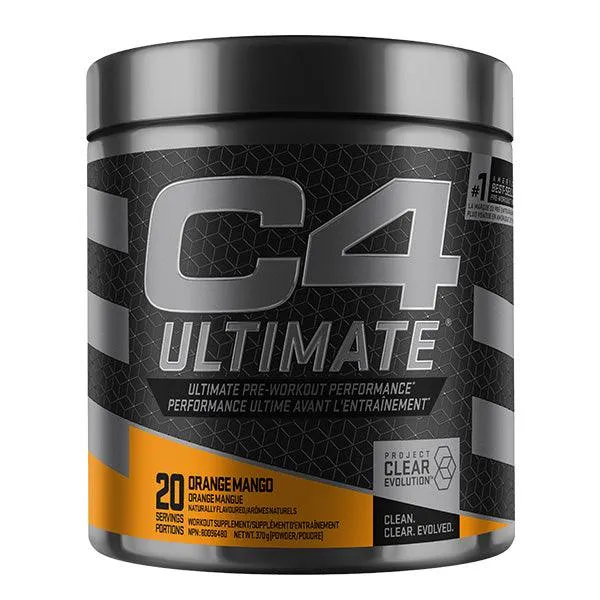 C4 - Pre-Workout Ultimate 20 portions dernière chance!