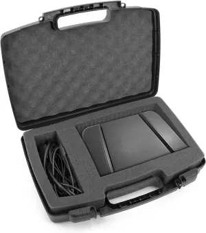 CASEMATIX Travel Case Compatible with Elgato Stream Deck Pedal and Accessories - Hard Shell Carrier with Customizable Foam Interior, Padlock Rings CASEMATIX Travel Case Compatible with Elgato Stream Deck Pedal and Accessories - Hard Shell Carrier with Customizable Foam Interior, Padlock Rings