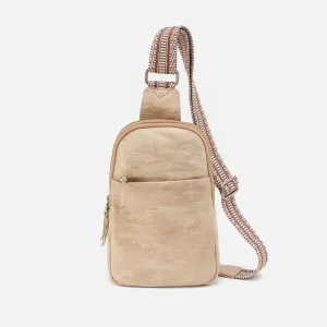 Cass Sling in Metallic Leather - Gold Leaf Cass Sling in Metallic Leather - Gold Leaf