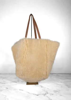 Celine Reversible Shearling Cabas Phantom Tote Celine Reversible Shearling Cabas Phantom Tote