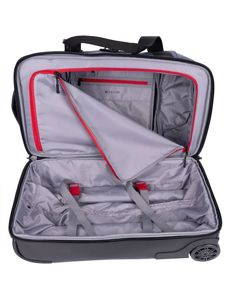 Cellini Xplorer Small Double Decker Trolley Duffel | Green