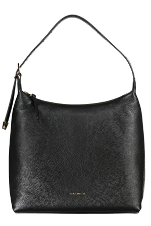 Coccinelle Elegant Black Leather Shoulder Bag Coccinelle Elegant Black Leather Shoulder Bag