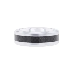 Cohen Serinium and Carbon Fiber Wedding Ring Cohen Serinium and Carbon Fiber Wedding Ring