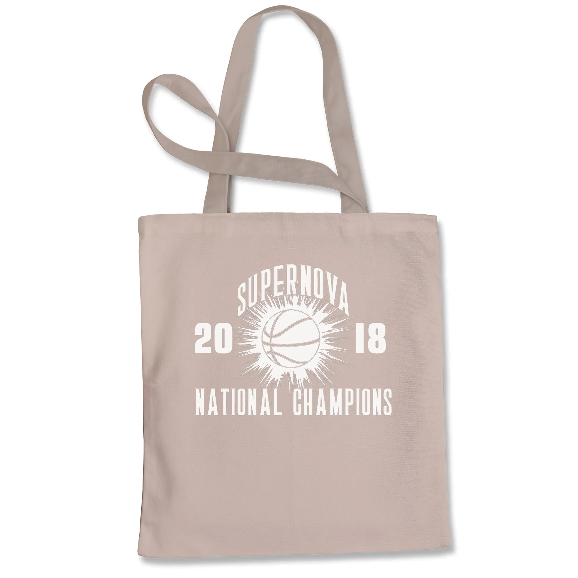 College Basketball Champs Supernova 2018 National Championship Tote Bag