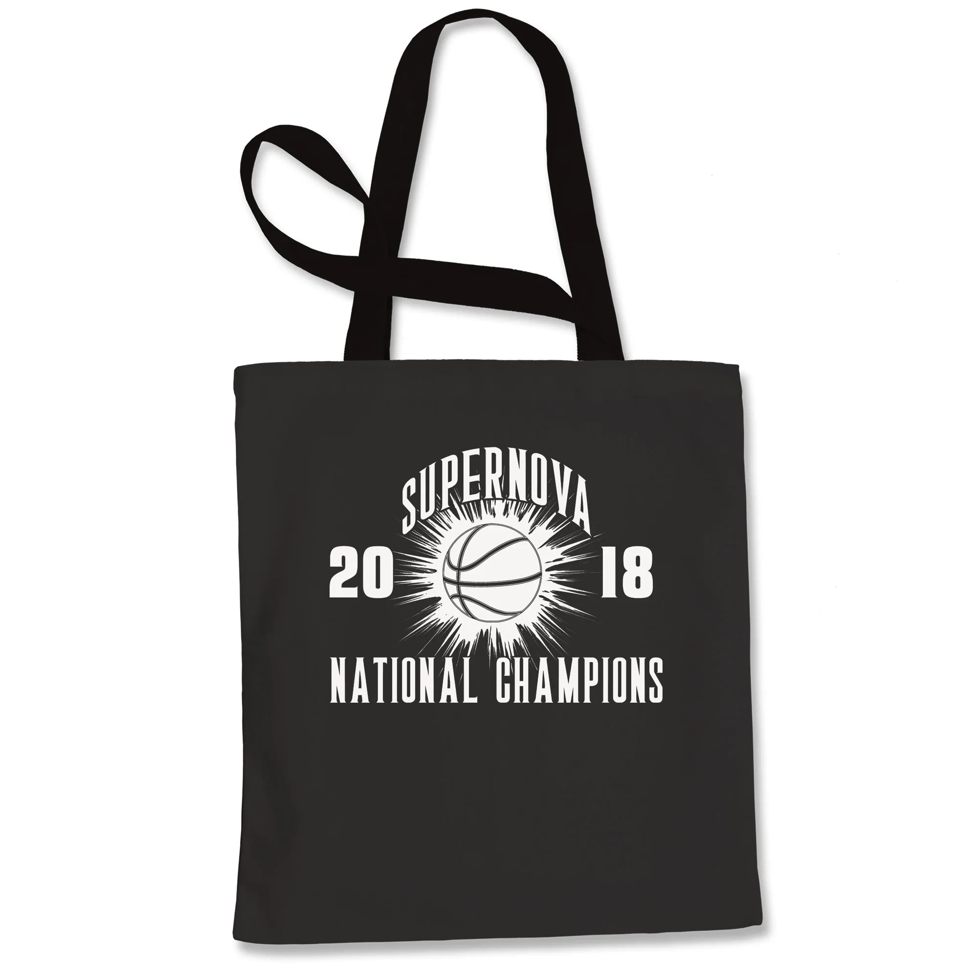 College Basketball Champs Supernova 2018 National Championship Tote Bag