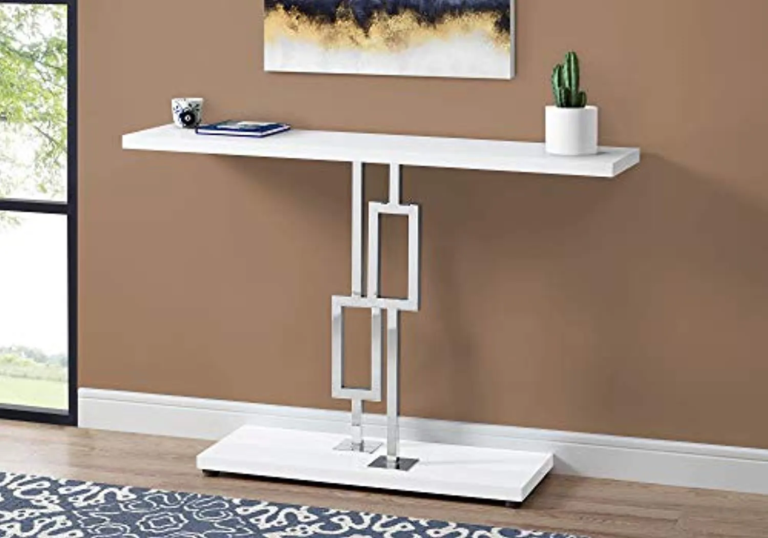 CONSOLE ACCENT TABLE, CAPPUCCINO ( VARIATIONS )
