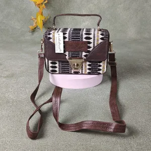 Cuboid Case Sling bags Fret Prints Design. Cuboid Case Sling bags Fret Prints Design.