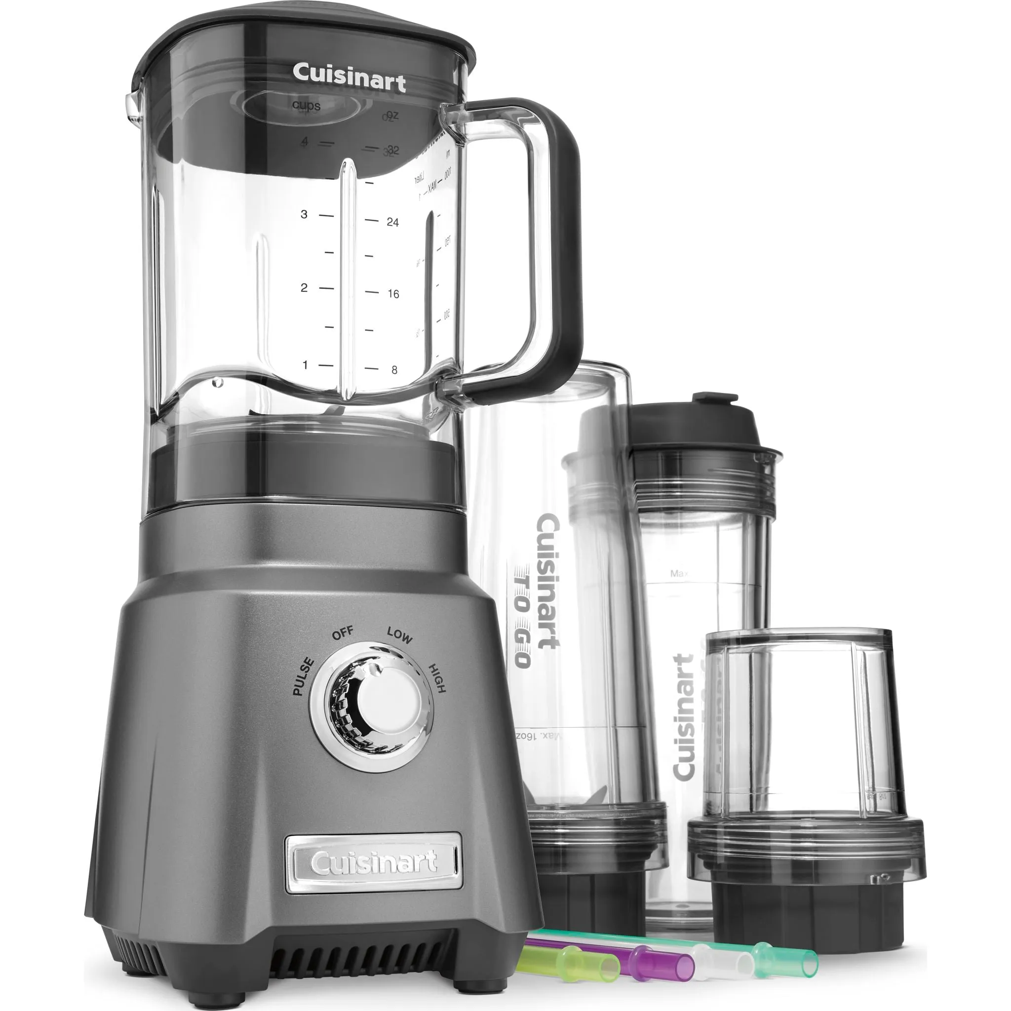 Cuisinart 1 Peak HP Compact Blender (CPB-380C) - Gun Metal