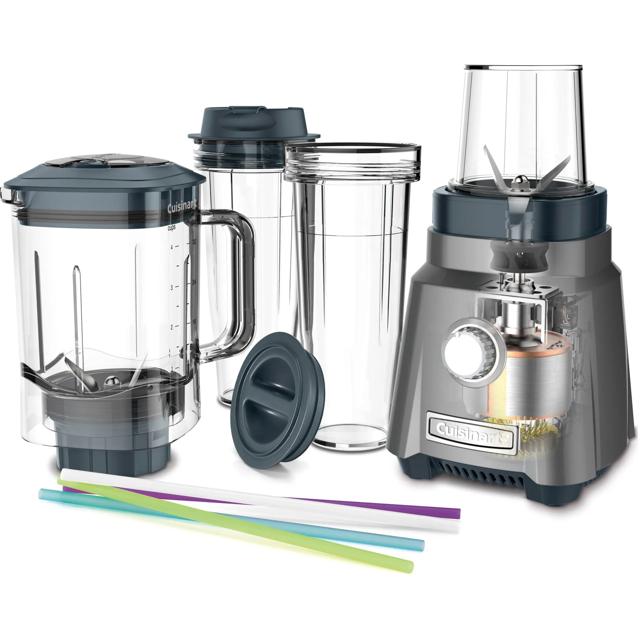 Cuisinart 1 Peak HP Compact Blender (CPB-380C) - Gun Metal