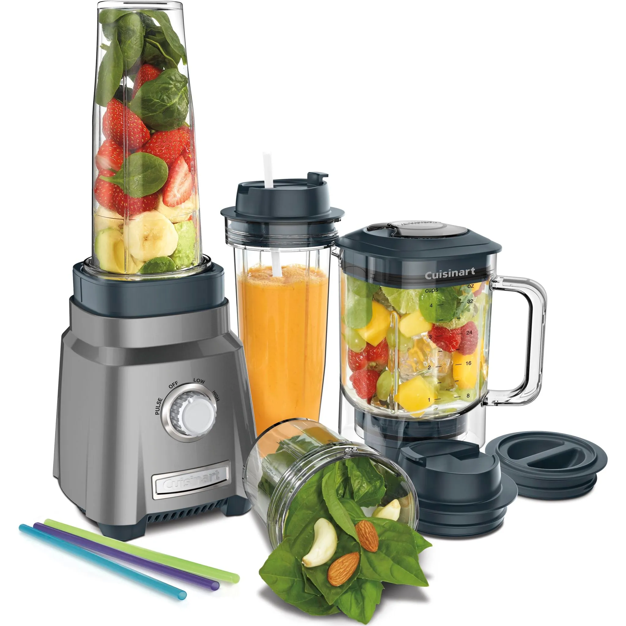 Cuisinart 1 Peak HP Compact Blender (CPB-380C) - Gun Metal