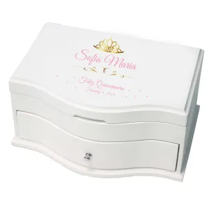 Custom Quinceanera Jewelry Box for 15 year old Girl Custom Quinceanera Jewelry Box for 15 year old Girl
