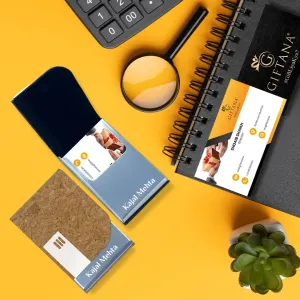 Customized Name Card Holder For Men - Cork Customized Name Card Holder For Men - Cork