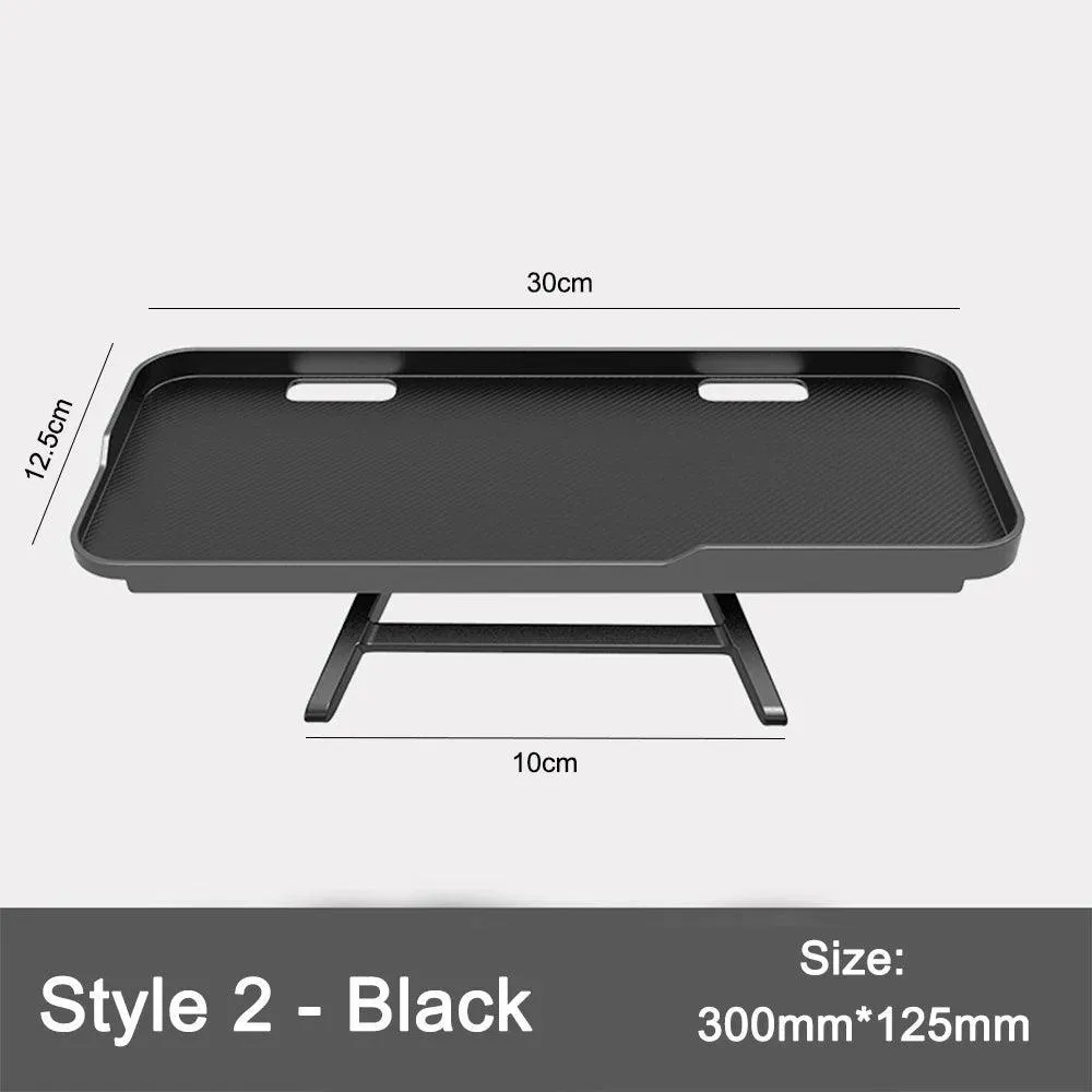 Desktop Media Storage Rack: Adjustable Tilt Tech Stand for Workspace Organization